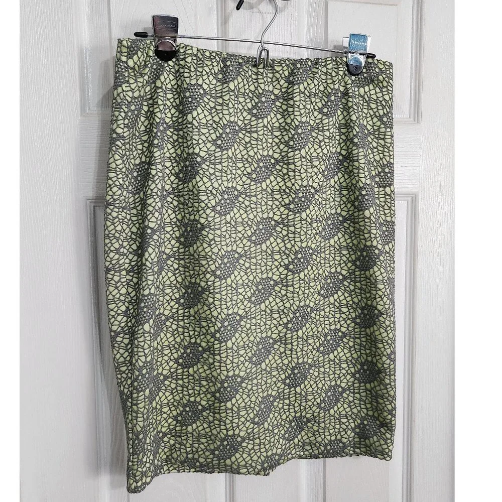 Vintage Mossimo stretch crochet pencil skirt